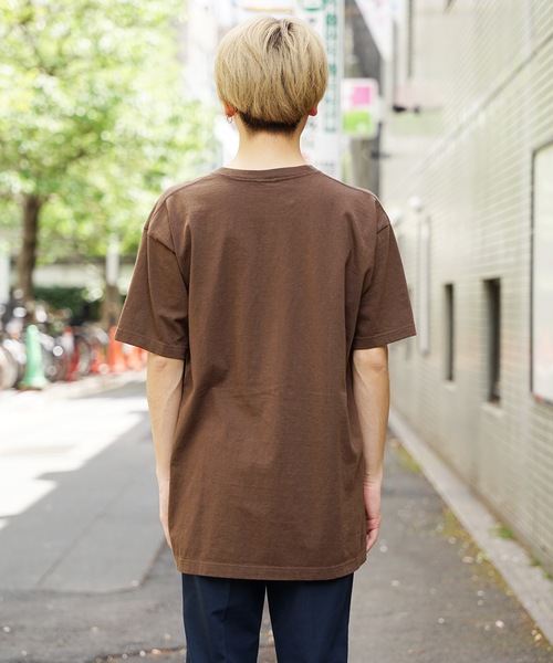 FUNG(ファング)の「FUNG/ファング TODAY is Tシャツ(Tシャツ/カットソー・メンズ・ベージュ/ダークブラウン/ホワイト・L/S)」の5枚目の写真