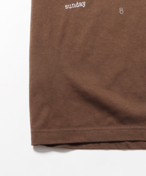 FUNG(ファング)の「FUNG/ファング TODAY is Tシャツ(Tシャツ/カットソー・メンズ・ベージュ/ダークブラウン/ホワイト・L/S)」の10枚目の写真
