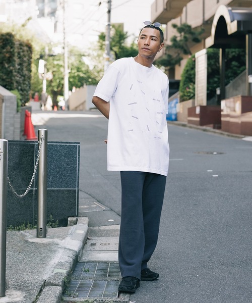 FUNG(ファング)の「FUNG/ファング TODAY is Tシャツ(Tシャツ/カットソー・メンズ・ベージュ/ダークブラウン/ホワイト・L/S)」の18枚目の写真