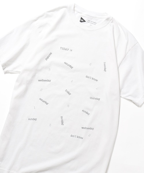 FUNG(ファング)の「FUNG/ファング TODAY is Tシャツ(Tシャツ/カットソー・メンズ・ベージュ/ダークブラウン/ホワイト・L/S)」の16枚目の写真
