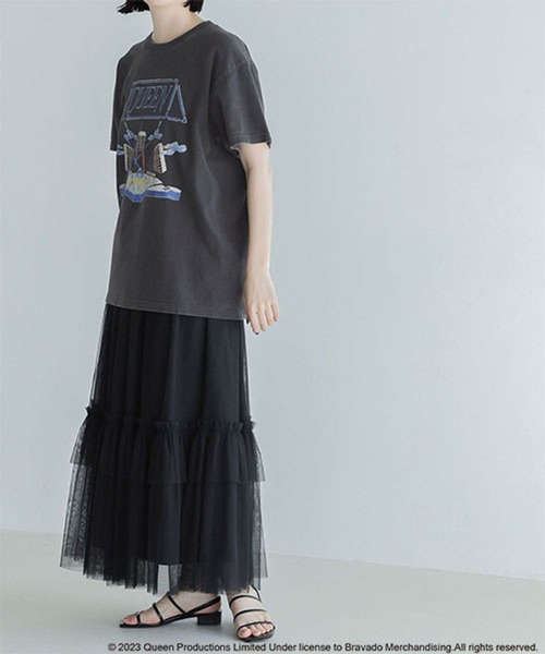 yuw（ユウ）の「ＱＵＥＥＮ　Ｔｅｅ　907569（Tシャツ/カットソー・レディース・ブラック系その他/ブラック系その他2・FREE）」の21枚目の写真