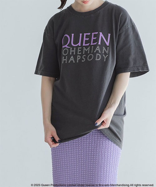 yuw（ユウ）の「ＱＵＥＥＮ　Ｔｅｅ　907569（Tシャツ/カットソー・レディース・ブラック系その他/ブラック系その他2・FREE）」の20枚目の写真