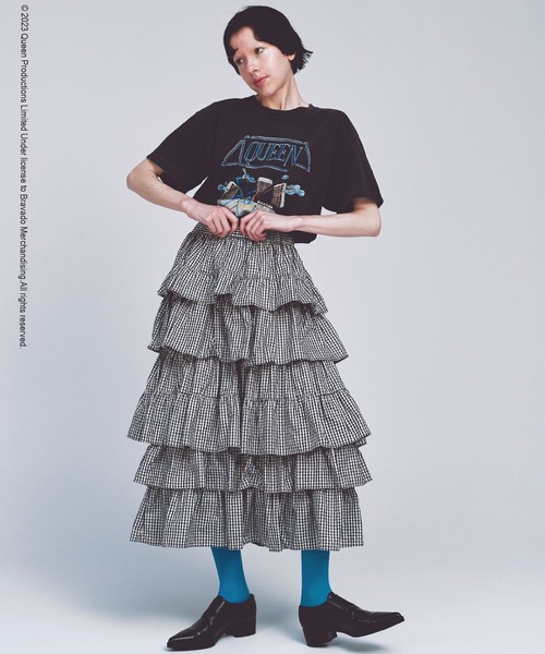 yuw（ユウ）の「ＱＵＥＥＮ　Ｔｅｅ　907569（Tシャツ/カットソー・レディース・ブラック系その他/ブラック系その他2・FREE）」の13枚目の写真