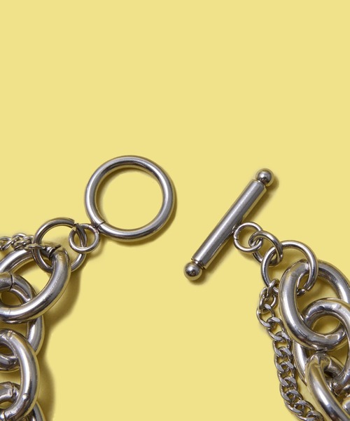 FOREVER 21(フォーエバー トゥエンティーワン)の「チェーンブレスレット3(ブレスレット・レディース・シルバー・FREE)」の3枚目の写真