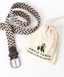 NOLLEY'S goodman | 【SWOLE PANDA/スウォール パンダ】RECYCLED WOVEN BELT ZIGZAG(ベルト)