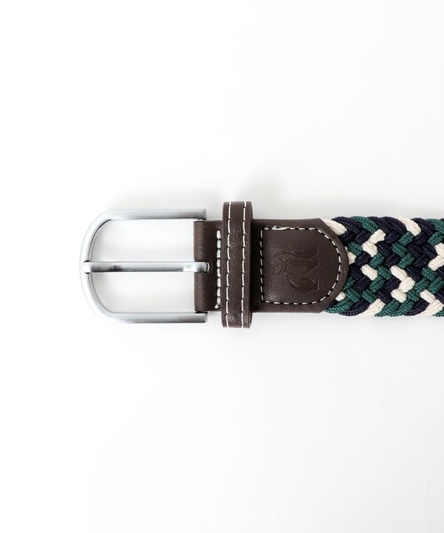 NOLLEY'S goodman（ノーリーズグッドマン）の「【SWOLE PANDA/スウォール パンダ】RECYCLED WOVEN BELT ZIGZAG（ベルト・メンズ・ベージュ系その他/グリーン系その他・FREE）」の16枚目の写真