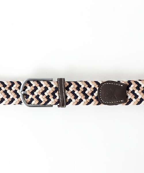 NOLLEY'S goodman（ノーリーズグッドマン）の「【SWOLE PANDA/スウォール パンダ】RECYCLED WOVEN BELT ZIGZAG（ベルト・メンズ・ベージュ系その他/グリーン系その他・FREE）」の19枚目の写真