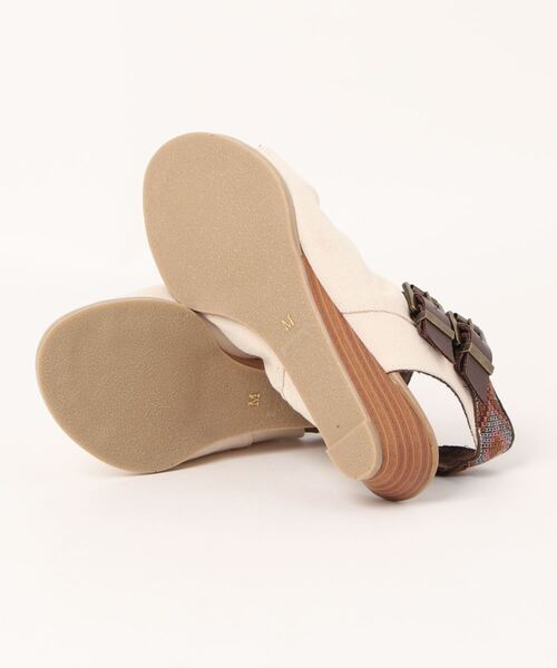 チャイハネ(チャイハネ)の「【チャイハネ】ディズウェッジブーツサンダル(サンダル・レディース・ホワイト/ブラック/ブルー/ブラウン・L/M)」の14枚目の写真