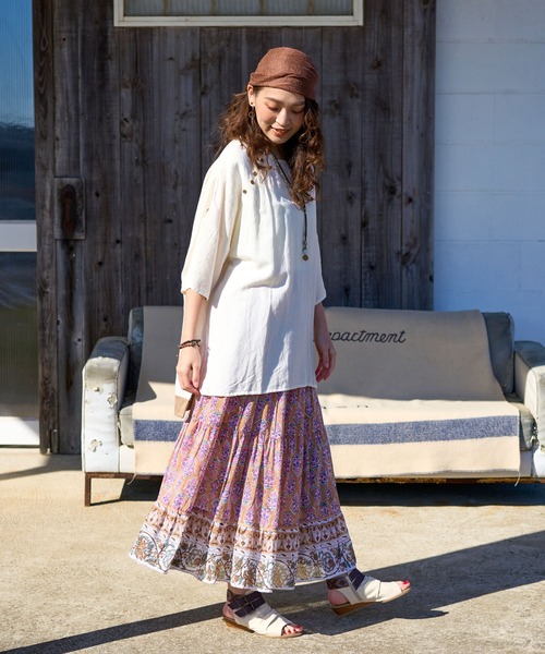 チャイハネ(チャイハネ)の「【チャイハネ】ディズウェッジブーツサンダル(サンダル・レディース・ホワイト/ブラック/ブルー/ブラウン・L/M)」の17枚目の写真