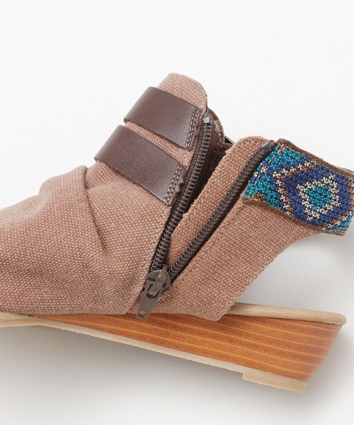 チャイハネ(チャイハネ)の「【チャイハネ】ディズウェッジブーツサンダル(サンダル・レディース・ホワイト/ブラック/ブルー/ブラウン・L/M)」の9枚目の写真