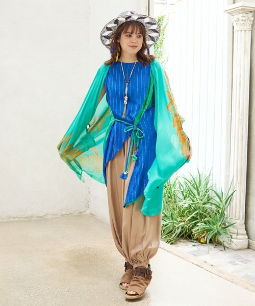 チャイハネ(チャイハネ)の「【チャイハネ】ディズウェッジブーツサンダル(サンダル・レディース・ホワイト/ブラック/ブルー/ブラウン・L/M)」の10枚目の写真