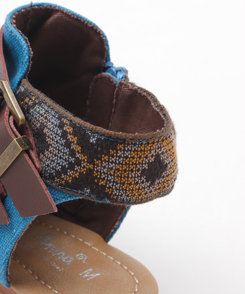 チャイハネ(チャイハネ)の「【チャイハネ】ディズウェッジブーツサンダル(サンダル・レディース・ホワイト/ブラック/ブルー/ブラウン・L/M)」の11枚目の写真