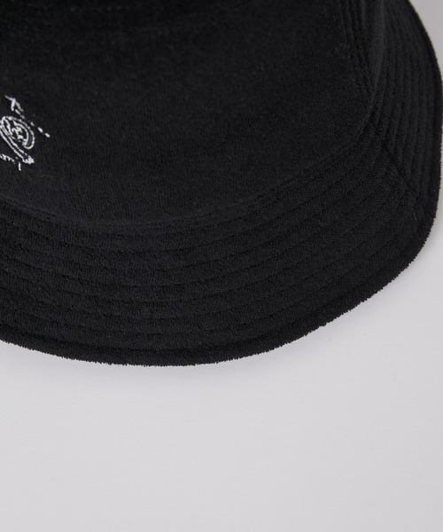 JUNRED（ジュンレッド）の「Ken Kagami×改良湯コラボ サウナハット（ハット・メンズ・ブラック・FREE）」の6枚目の写真