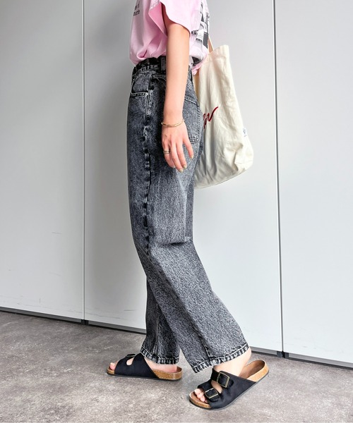 CPCM（シーピーシーエム）の「コクーンデニムパンツ（デニムパンツ・レディース・サックスブルー/ブラック・SMALL/MEDIUM）」の13枚目の写真