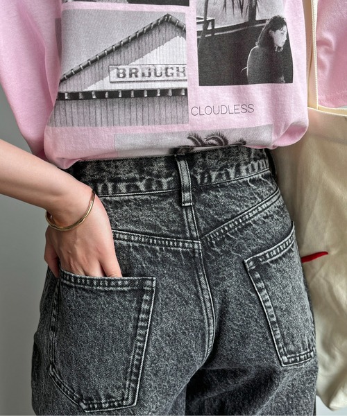 CPCM（シーピーシーエム）の「コクーンデニムパンツ（デニムパンツ・レディース・サックスブルー/ブラック・SMALL/MEDIUM）」の22枚目の写真