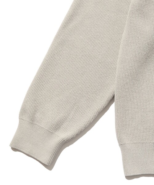 BEAMS（ビームス）の「BEAMS / 12ゲージ ニット ポロ シャツ（ポロシャツ・メンズ・ブラック/ライトグレー/ブラウン・S/M/L/XL）」の22枚目の写真