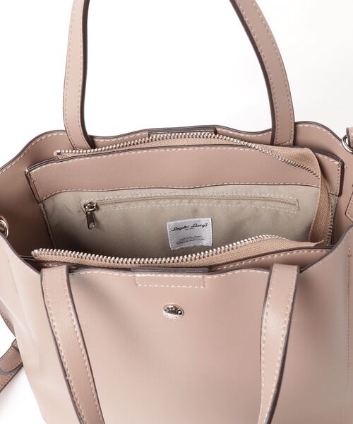 Legato Largo(レガートラルゴ)の「LegatoLargo かるいかばん 2WAYトートバッグ(トートバッグ・レディース・ブラック/グレイッシュベージュ/キャメル/アイボリー/ラベンダー/ライトグレー・FREE)」の14枚目の写真