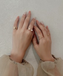 apres jour clair | 【apres jour clair×ARIAZ】ゴールドリング９SET(リング)