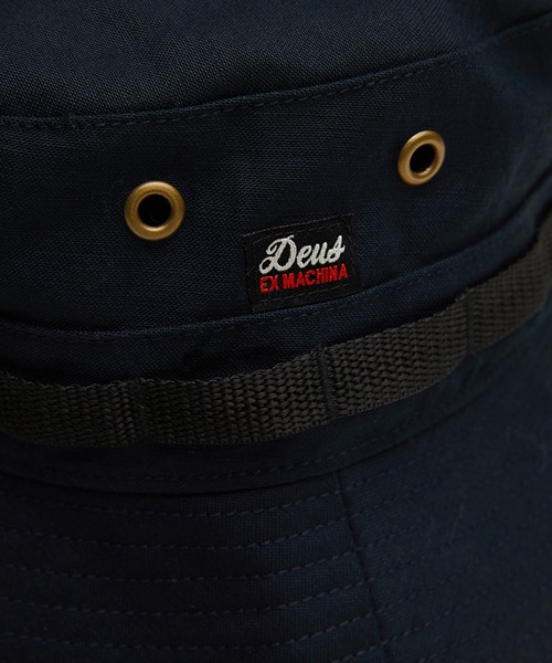 DEUS EX MACHINA(デウスエクスマキナ)の「CONRAD BOONIE HAT(ハット・メンズ・オリーブ/ブラック・L/XL/S/M)」の5枚目の写真