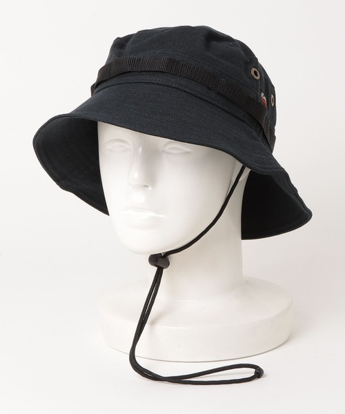 DEUS EX MACHINA(デウスエクスマキナ)の「CONRAD BOONIE HAT(ハット・メンズ・オリーブ/ブラック・L/XL/S/M)」の6枚目の写真