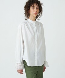 ne Quittez pas ヌキテパ　フリルブラウス　White 完売品 ne Quittez pas ヌキテパ フリルブラウス White 完売品