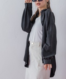 VICKY | 【秋冬に取り入れたい】細ピッチコーデュロイオーバーシャツ《洗濯機で洗える》(シャツ/ブラウス)