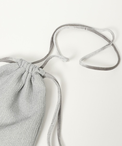 LOWRYS FARM(ローリーズファーム)の「ビーズキンチャク2PBAG 970235(ショルダーバッグ・レディース・シルバー/アイボリー・FREE)」の11枚目の写真