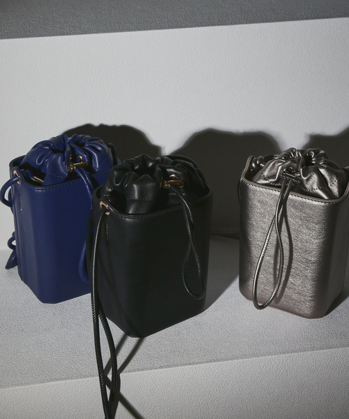 LOWELL things（ロウェル　シングス）の「Octa/ドロストミニショルダーバッグ（ショルダーバッグ・レディース・シルバー/ブルー/ブラック・フリー）」の13枚目の写真