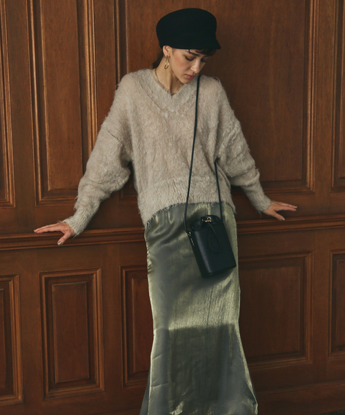 LOWELL things（ロウェル　シングス）の「Octa/ドロストミニショルダーバッグ（ショルダーバッグ・レディース・シルバー/ブルー/ブラック・フリー）」の12枚目の写真