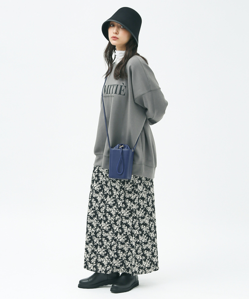 LOWELL things（ロウェル　シングス）の「Octa/ドロストミニショルダーバッグ（ショルダーバッグ・レディース・シルバー/ブルー/ブラック・フリー）」の9枚目の写真