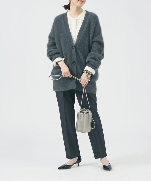 LOWELL things（ロウェル　シングス）の「Octa/ドロストミニショルダーバッグ（ショルダーバッグ・レディース・シルバー/ブルー/ブラック・フリー）」の6枚目の写真