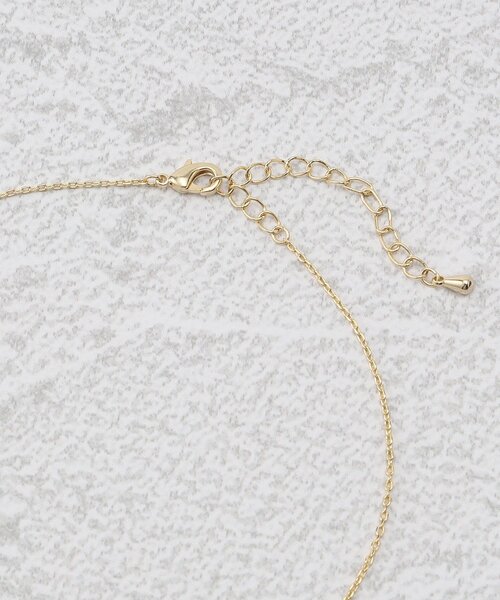 couture brooch（クチュールブローチ）の「◆リボンミニネックレス（ネックレス・レディース・シルバー/ゴールド・00）」の6枚目の写真