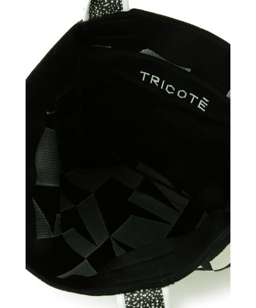 Tricote（トリコテ）の「ニットトートバッグ（トートバッグ・レディース・ブラック系その他3・ﾌﾘ-）」の6枚目の写真