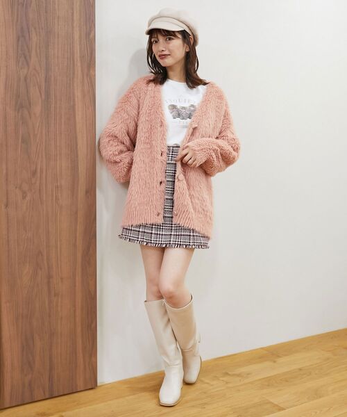 MAJESTIC LEGON（マジェスティックレゴン）の「クラシカルキャスケット（キャスケット・レディース・アイボリー/ブラック/ブラック系その他・FREE）」の4枚目の写真