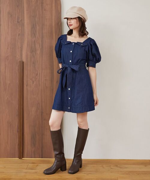 MAJESTIC LEGON（マジェスティックレゴン）の「クラシカルキャスケット（キャスケット・レディース・アイボリー/ブラック/ブラック系その他・FREE）」の7枚目の写真