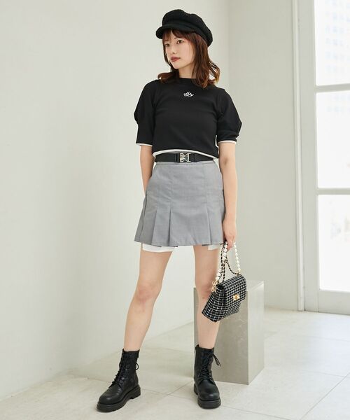 MAJESTIC LEGON（マジェスティックレゴン）の「クラシカルキャスケット（キャスケット・レディース・アイボリー/ブラック/ブラック系その他・FREE）」の19枚目の写真