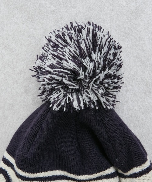 GEVACO（ゲバコ）の「【GEVACO/ゲバコ】ロゴボンボンニットキャップ（ニットキャップ/ビーニー・レディース・チャコールグレー/ブルー/レッド/ネイビー・ONE SIZE）」の10枚目の写真