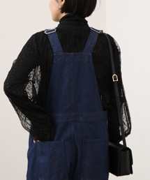 IENA | ドットチュールプリーツブラウス(シャツ/ブラウス)