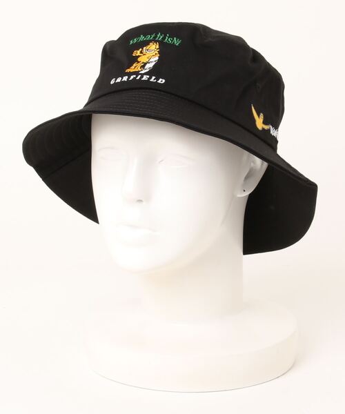 Mark Gonzales（マーク・ゴンザレス）の「マークゴンザレス　GARFIELDコラボ バケットハット 【(What it isNt) ART BY MARK GONZALES】（ハット・メンズ・ベージュ/ブラック/ホワイト・FREE）」の6枚目の写真