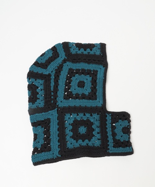 Anui(アニュイ)の「【UNISEX】クロシェバラクラバ(ニットキャップ/ビーニー・レディース・グリーン/ブラック・FREE)」の18枚目の写真