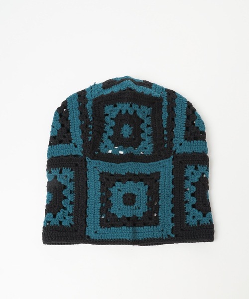 Anui(アニュイ)の「【UNISEX】クロシェバラクラバ(ニットキャップ/ビーニー・レディース・グリーン/ブラック・FREE)」の20枚目の写真