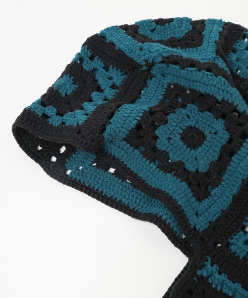 Anui(アニュイ)の「【UNISEX】クロシェバラクラバ(ニットキャップ/ビーニー・レディース・グリーン/ブラック・FREE)」の21枚目の写真