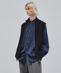 tk.TAKEO KIKUCHI | ドライバーズスタンドニットベスト(ベスト)