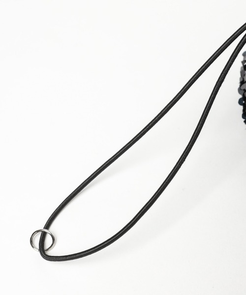 mysty woman(ミスティウーマン)の「スパンコールBAG 987318(ハンドバッグ・レディース・シルバー/ブラック・FREE)」の10枚目の写真