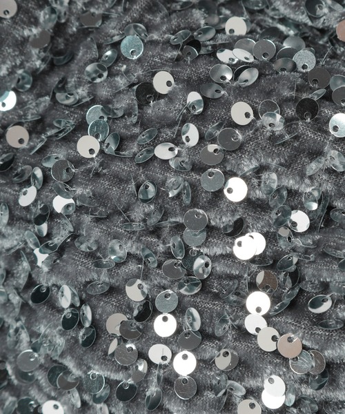 mysty woman(ミスティウーマン)の「スパンコールBAG 987318(ハンドバッグ・レディース・シルバー/ブラック・FREE)」の19枚目の写真