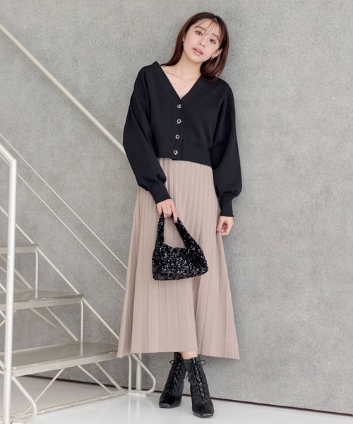 mysty woman(ミスティウーマン)の「スパンコールBAG 987318(ハンドバッグ・レディース・シルバー/ブラック・FREE)」の4枚目の写真