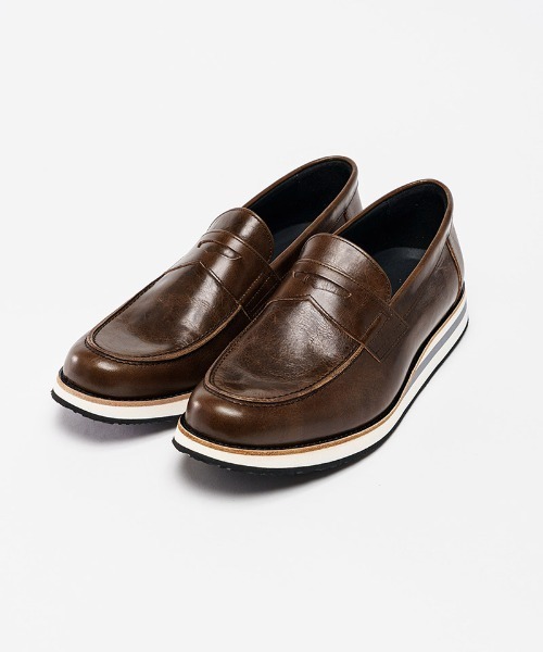 wjk（ダヴルジェイケイ）の「mko11534- loafer sneakers ローファー（ローファー・メンズ・ダークブラウン/ブラック・43/41/42）」の19枚目の写真