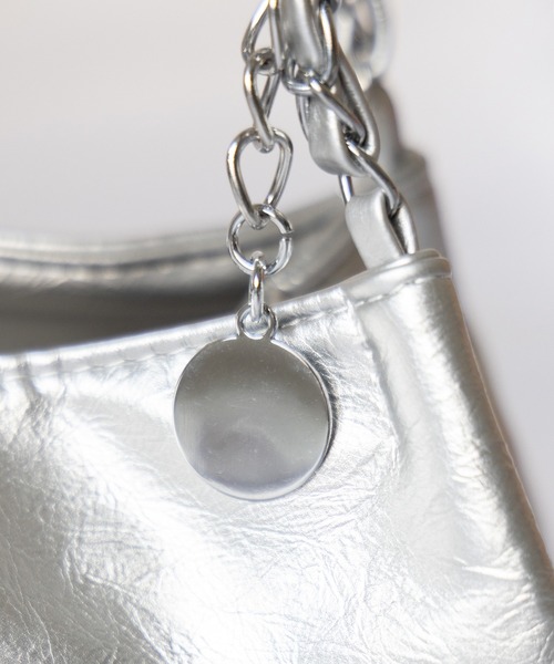 【 】チェーンフラップショルダーバッグ◆送料無料◆ KUUUPY（クーピー）の「Chain Flap Shoulder Bag- チェーン