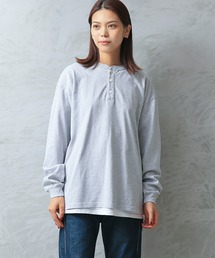 Good wear USAコットン ヘンリーネック L/S TEE