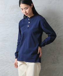Good wear USAコットン　ヘンリーネック L/S TEE